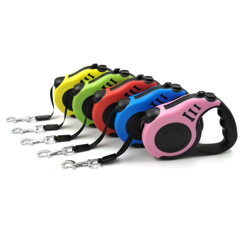 Manufacturer wholesale custom logo pet product dog automatic retractable leash