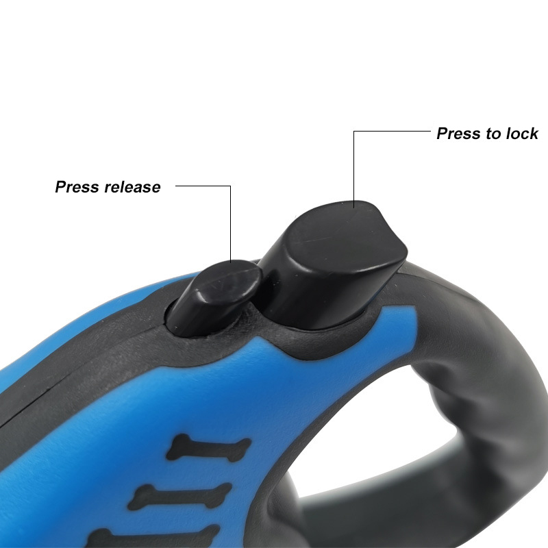 Manufacturer wholesale custom logo pet product dog automatic retractable leash
