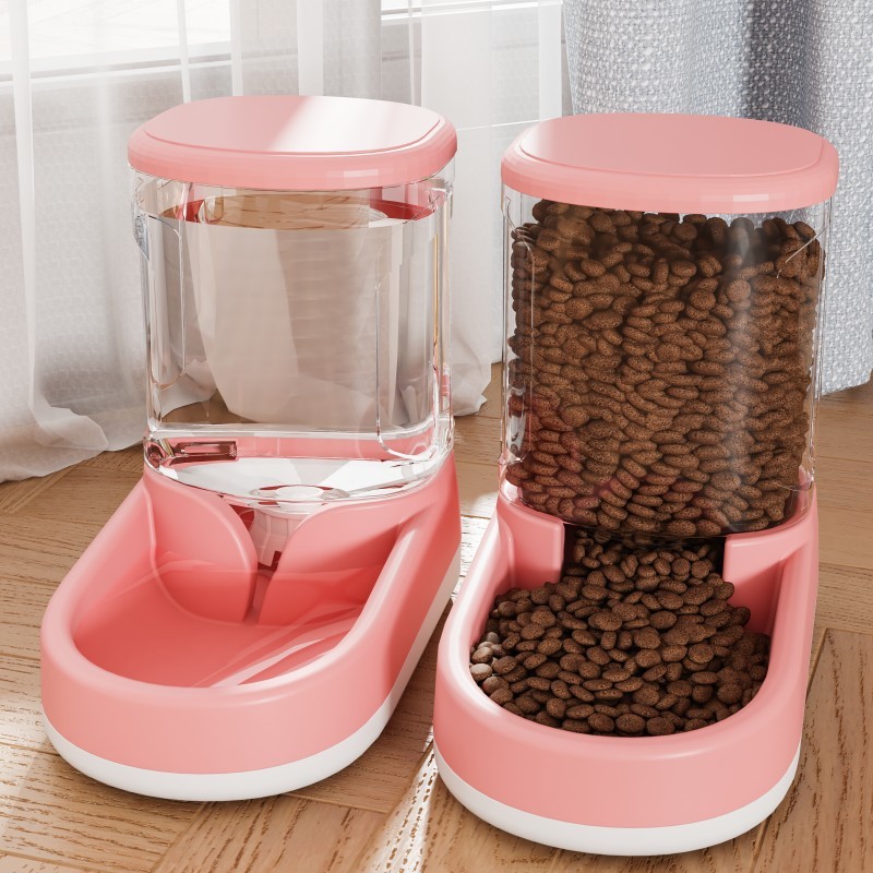 Wholesale Automatic Plastic Food Water Pet Feeder