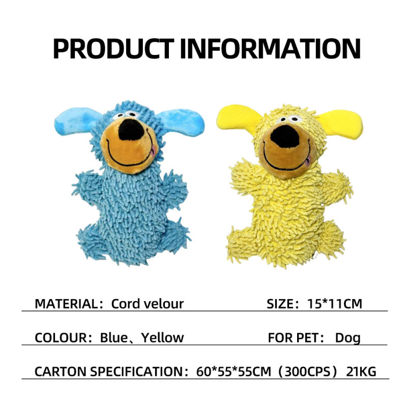 Wholesale Custom logo Squeaky Chew Pet Dog Toy Plush