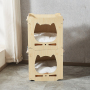Wholesale One Two Layer Detachable MDF Board Cat House Indoor