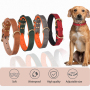 Wholesale Custom logo Adjustable Dog Leather Collar