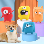 Wholesale Squeaky Cute Design Chew Dog Latex Toy