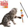 Manufacturer Wholesale Halloween Plush Stick Cat Toy Teaser