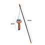 Manufacturer Wholesale Halloween Plush Stick Cat Toy Teaser