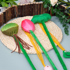 Manufacturer wholesale plush cat teaser stick product