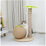 Manufacturer wholesale sisal scratcher cat coconut tree design