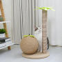 Manufacturer wholesale sisal scratcher cat coconut tree design