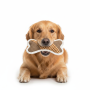 Wholesale Custom Logo Beige Chew Dog Toy Tough