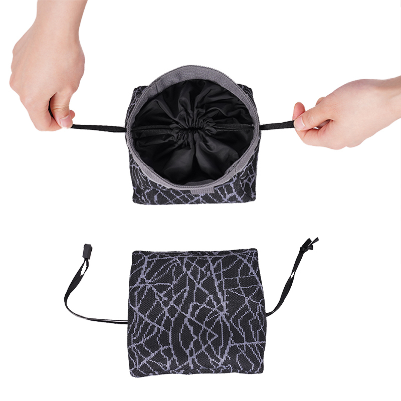 Manufacturer wholesale foldable polyester portable travel dog food bag bowl