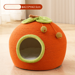 Wholesale Round Design Sisal Cat House Indoor