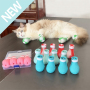 Wholesale Silicone Adjustable Protective Safety Cat Shoes