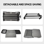 Wholesale Portable Outdoor Breathable Detachable Small Dog Cat Carrier Bag with Wheels