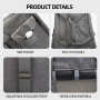Wholesale Portable Outdoor Breathable Detachable Small Dog Cat Carrier Bag with Wheels