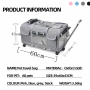 Wholesale Portable Outdoor Breathable Detachable Small Dog Cat Carrier Bag with Wheels