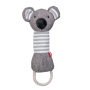 Manufacturer Wholesale Custom Logo Grey Chew Rope Squeaky Plush Dog Toys