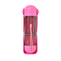 Manufacturer wholesale foldable dog water bottle with poop bag food storage