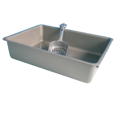 Wholesale Promotion Plastic Cat litter tray for cat Piss