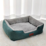 Manufacturer wholesale soft plush fluffy cat dog warm bed