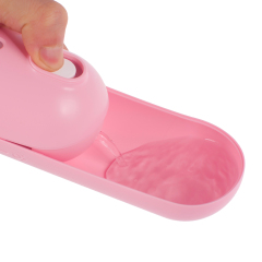 Manufacturer wholesale travel adjustable tensible pet supplier mini portable dog water bottle for dog