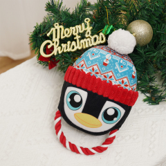 Manufacturer wholesale glove design dog christmas plush rope toys