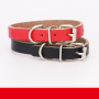 Manufacturer wholesale multi-colors cat pet dog leather collar