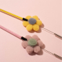 Wholesale  Flower Feather Teaser Cat Stick Toys