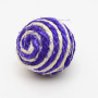 Manufacturer wholesale bite resistance multi-color sisal cat scratching rope ball toy