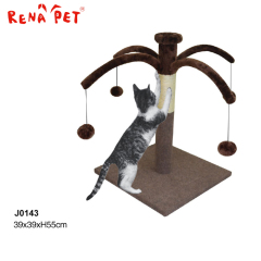 Manufacturer wholesale OEM cat scratching toys brown