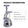 Manufacturer Wholesale Sisal Wood Stairs Cat Tree