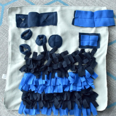 Manufacturer wholesale pink blue dog snuffle mat sun flower design