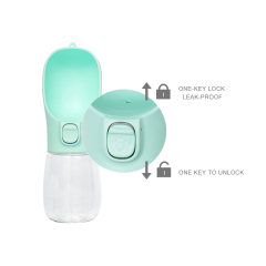 Manufacturer wholesale portable outdoor pet dog water bottle cheap material