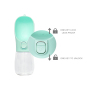 Manufacturer wholesale portable outdoor pet dog water bottle cheap material