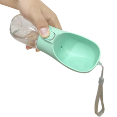 Manufacturer wholesale portable outdoor pet dog water bottle cheap material