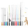 Wholesale Three Four Sections Extendable Adjustable Cat Teasing Stick
