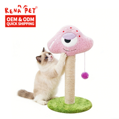 Wholesale Short Plush Cute Sisal Small Cat Scratcher Post