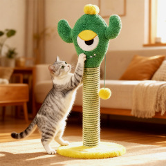 Wholesale Short Plush Cute Sisal Small Cat Scratcher Post