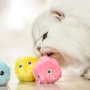 Wholesale Battery Plush EVA Interactive Cat Toy Ball
