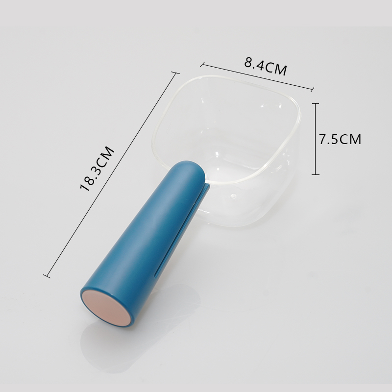 Manufacturer wholesale multi-functional sealing clip cat dog food scoop with scale measurement