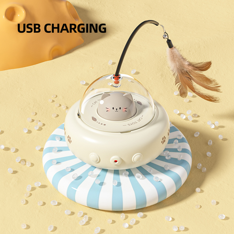 Wholesale Automatic Feather Cat Toy Interactive