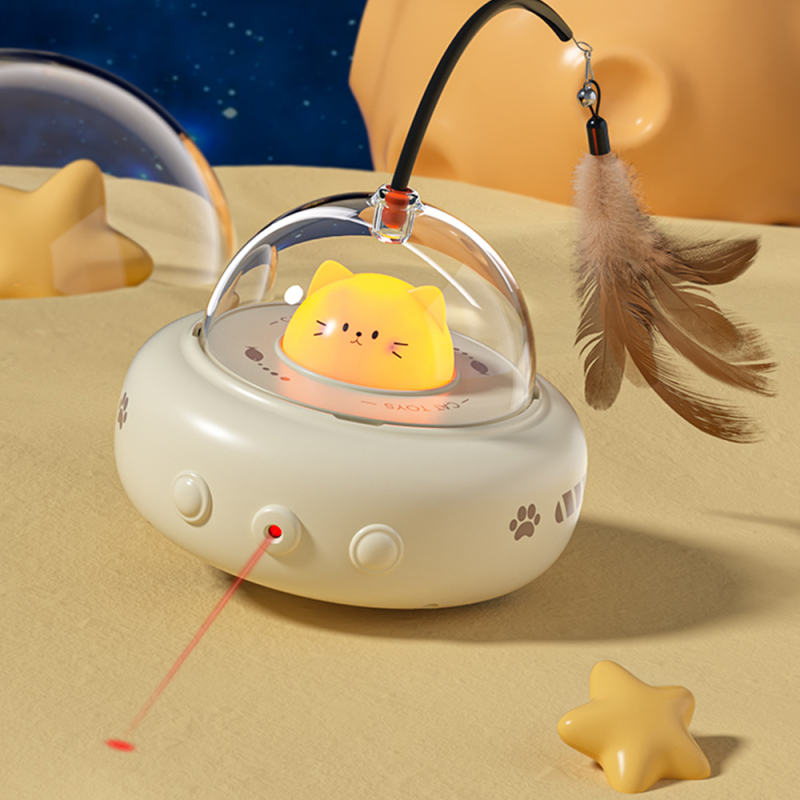 Wholesale Automatic Feather Cat Toy Interactive