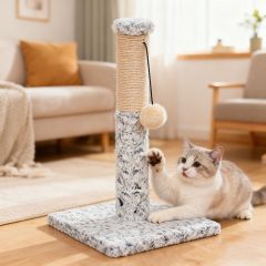 Wholesale Short Plush Sisal Small Cat Scratching Post