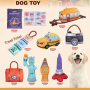 Manufacturer wholesale artificial travel chew OEM dog plush toys