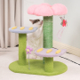 Manufacturer wholesale custom flower design cat tower tree