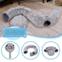 Wholesale Foldable Collapsible Plush Cat Tunnel Toy