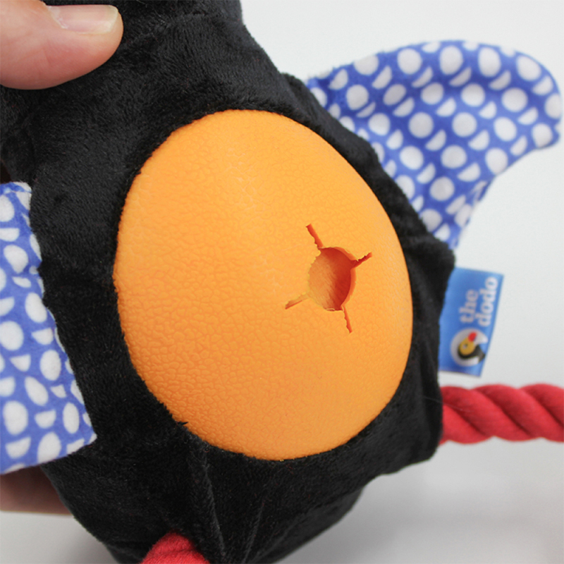 Wholesale Custom Logo Chew Feeder Dog Plush Rope Toy