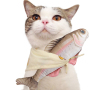 Manufacturer Wholesale Plush Fish Design Catnip Cat Cuddly Toy