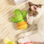 Manufacturer wholesale cute design plush cat toys with catnip