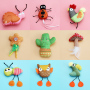 Manufacturer wholesale cute design plush cat toys with catnip