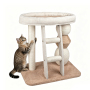 Manufacturer Wholesale OEM Beige Sisal Scratching Post for Cats